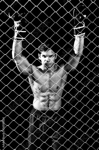 Obraz na płótnie ćwiczenie fitness bokser sport sztuki walki
