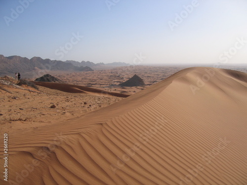 Fotoroleta wydma pustynia pomarańczowy