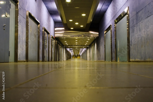 Fotoroleta ścieżka architektura tunel