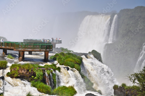 Fotoroleta wodospad woda brazylia kaskada