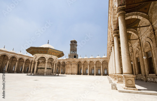 Fotoroleta kolumna egipt meczet niebo