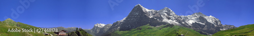 Obraz na płótnie góra alpy panorama widok szwajcaria
