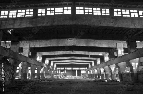 Fototapeta miasto ciemny czarny fabryka przemysł