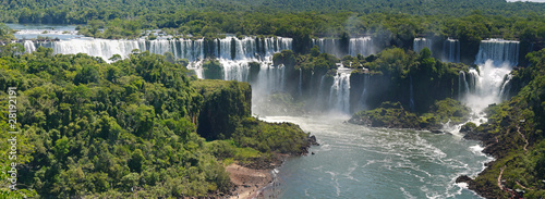 Naklejka woda wodospad natura brazylia