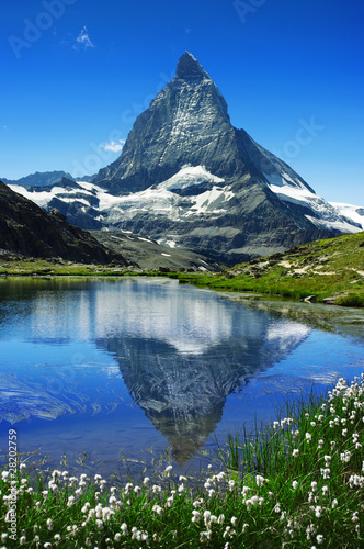 Fototapeta matterhorn szwajcaria góra
