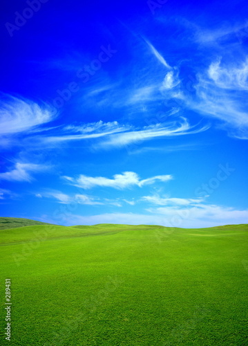 Obraz na płótnie niebo natura pole pejzaż