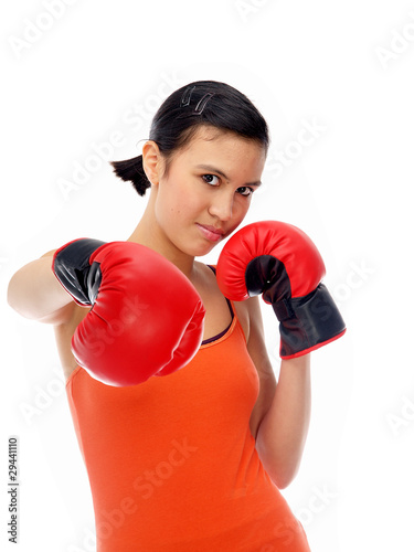 Plakat kick-boxing zdrowie dzieci zdrowy