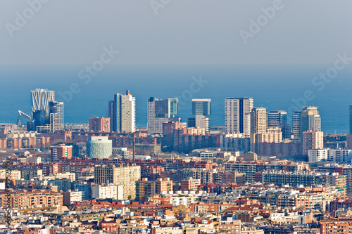 Naklejka architektura europa barcelona hiszpania
