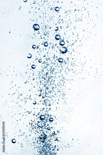 Obraz na płótnie napój ruch świeży woda pęcherzyk powietrza