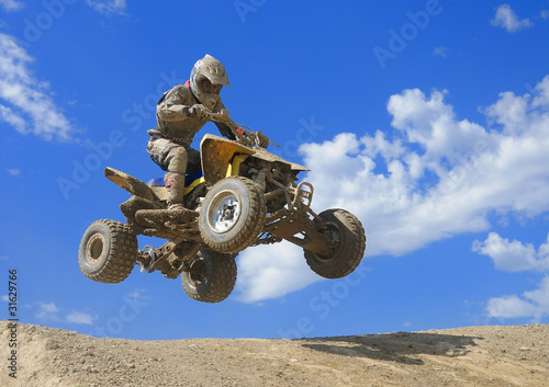Obraz na płótnie offroad motocykl pustynia