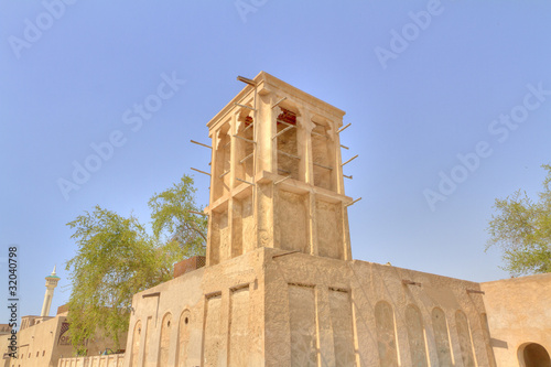 Naklejka arabski wschód wieża