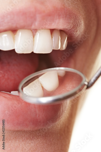 Fotoroleta portret zdrowy mężczyzna medycyna usta