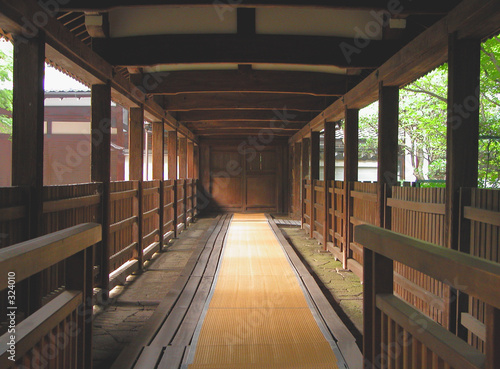 Fotoroleta azja architektura azjatycki korytarz świątynia