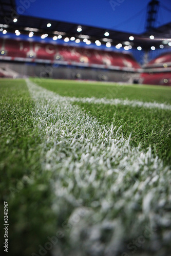 Obraz na płótnie sport trawa stadion stadion piłkarski piłka nożna