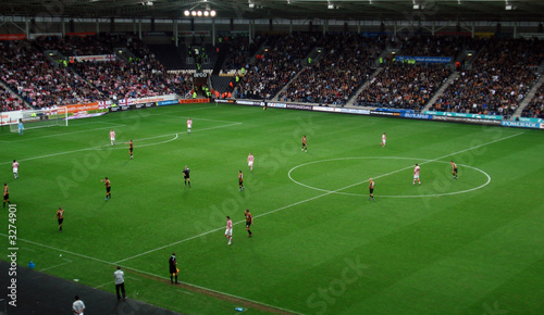 Fototapeta stadion piłka nożna sport trawa konkurencja