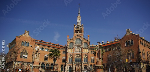 Fototapeta hiszpania katedra barcelona architektura