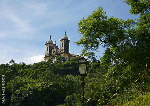 Obraz na płótnie natura kościół brazylia  