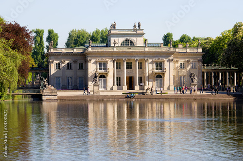 Obraz na płótnie pałac europa woda