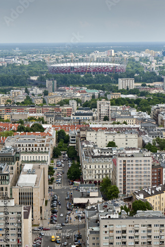 Fotoroleta europa architektura miejski stadion panorama