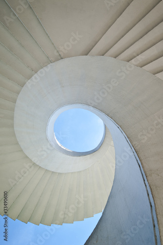 Obraz na płótnie spirala stary perspektywa architektura