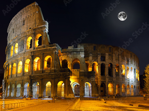 Fototapeta narodowy księżyc stadion lato włoski