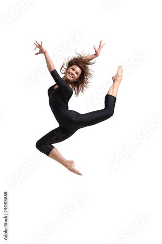 Plakat nowoczesny tancerz taniec