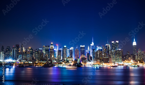 Naklejka Manhattan w Nowym Jorku