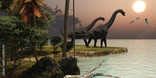 Obraz na płótnie zwierzę gad dinozaur świat