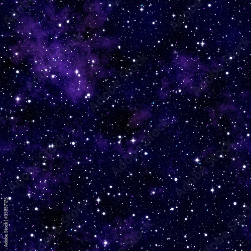Plakat kosmos galaktyka wszechświat zmierzch