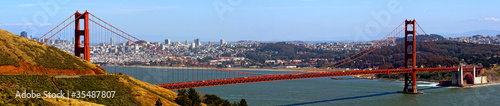 Fototapeta kalifornia zatoka panorama wybrzeże