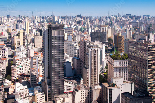 Naklejka brazylia architektura metropolia ameryka południowa miejski