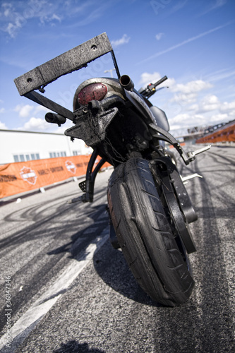 Fotoroleta motorsport sport niebo rower silnik