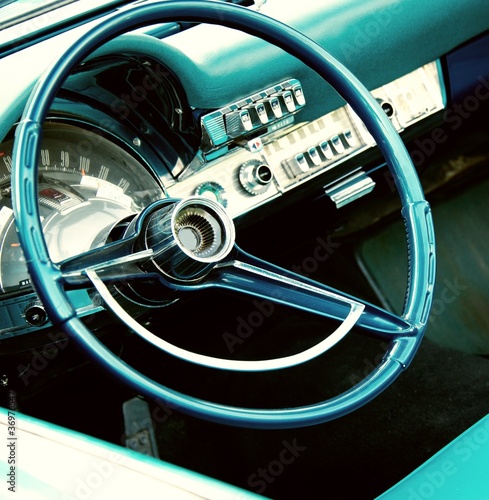 Obraz na płótnie samochód amerykański vintage