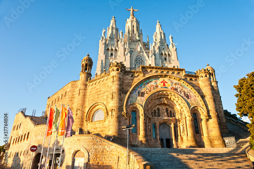 Fototapeta święty architektura statua kościół