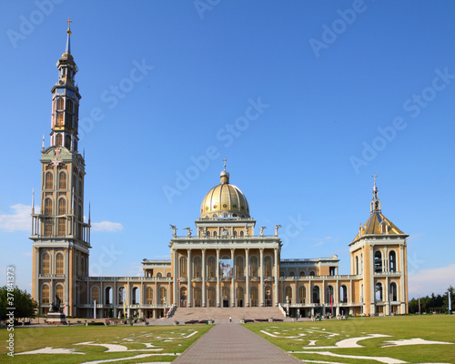 Naklejka sanktuarium kościół europa bazylika