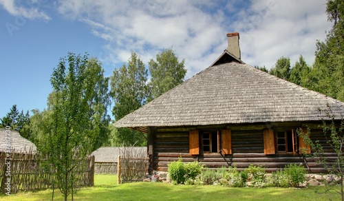 Obraz na płótnie wiejski estonia europa wschód
