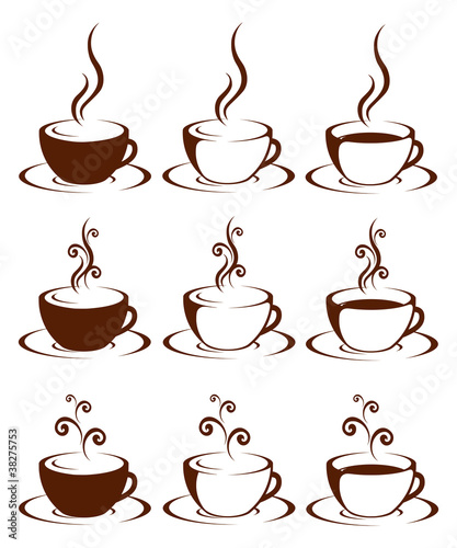Obraz na płótnie deser sztuka napój kawiarnia