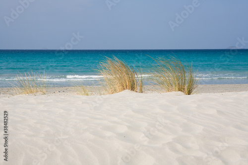 Obraz na płótnie pustynia krajobraz plaża niebo morze