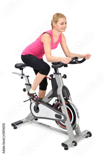 Plakat zdrowie zdrowy aerobik ćwiczenie
