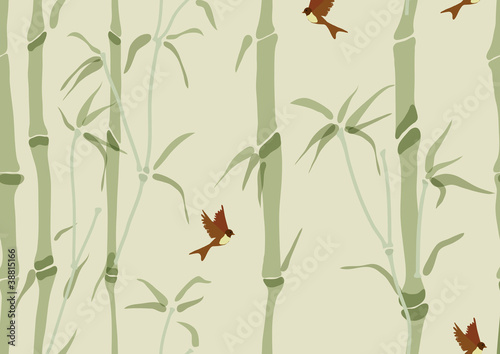 Obraz na płótnie piękny roślina bambus