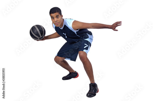 Plakat amerykański ćwiczenie koszykówka
