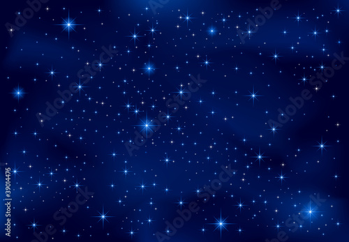 Fotoroleta kosmos noc gwiazda obraz mgławica