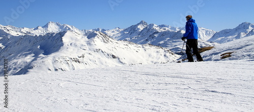 Fotoroleta alpy krajobraz szwajcaria góra natura