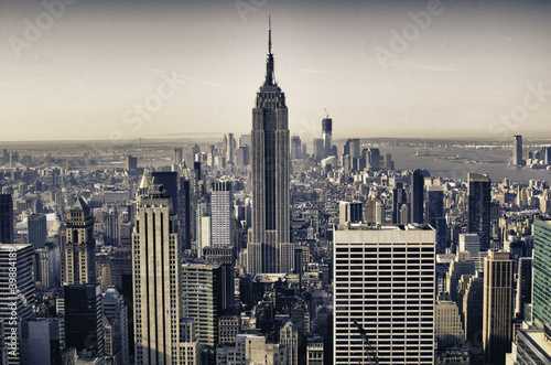 Fototapeta Wieżowce Nowego Jorku w zimie