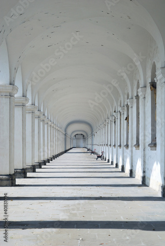 Obraz na płótnie korytarz spokojny czeski piękny
