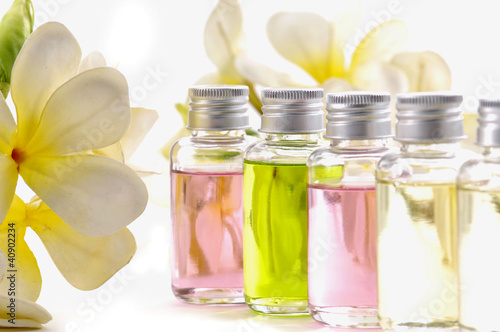 Naklejka olej kwiat aromaterapia kosmetyk