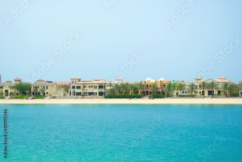Fototapeta architektura wyspa zatoka arabski plaża