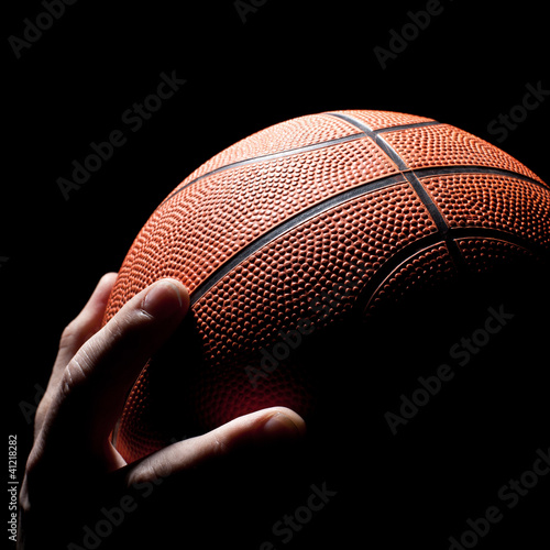 Fototapeta piłka koszykówka sport potęga cień