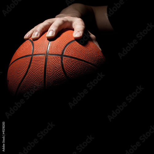 Fototapeta piłka sport koszykówka czarny