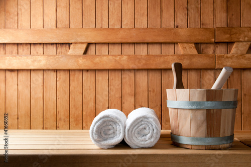 Naklejka spokój spokojny sauna zdrowy
